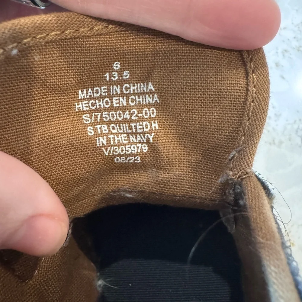 Old Navy size 6 Blue and Brown Kids Shoes